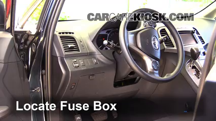 2014 Toyota Venza LE 3.5L V6 Fuse (Interior) Replace